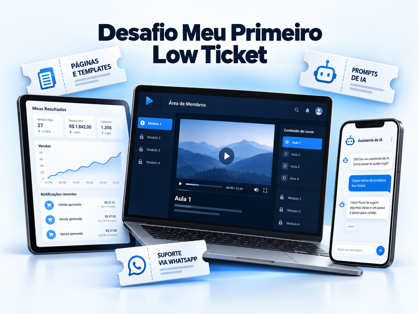 Desafio Meu Primeiro Low Ticket